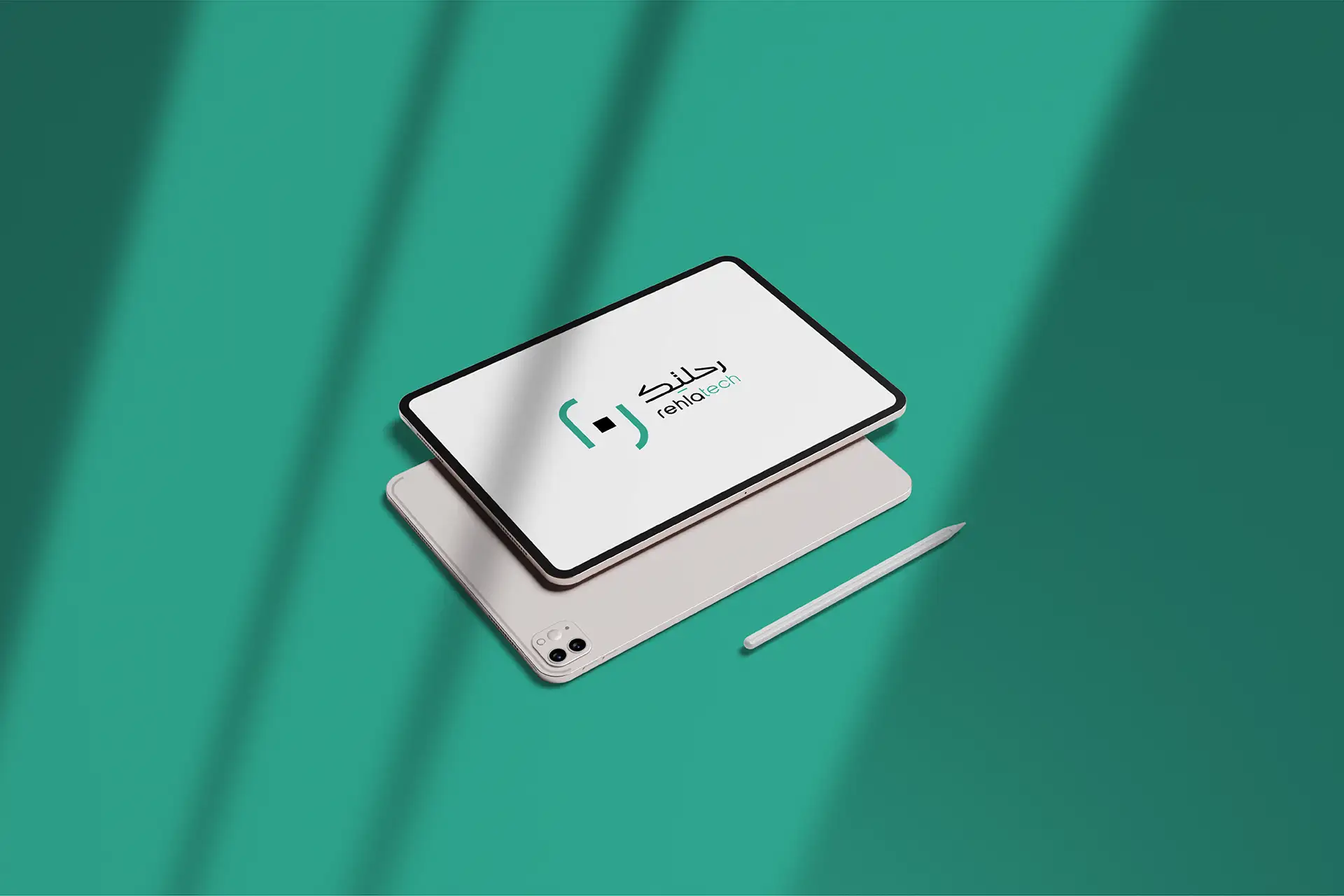 Rehla Tech brand identity artwork